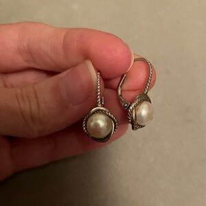 2 Sets of Silver Earrings